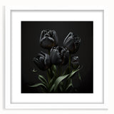 Vibrant floral canvas artwork showcasing a rich blend of colors, featuring intricate flower designs and a textured finish, ideal for home decor or artistic displays.