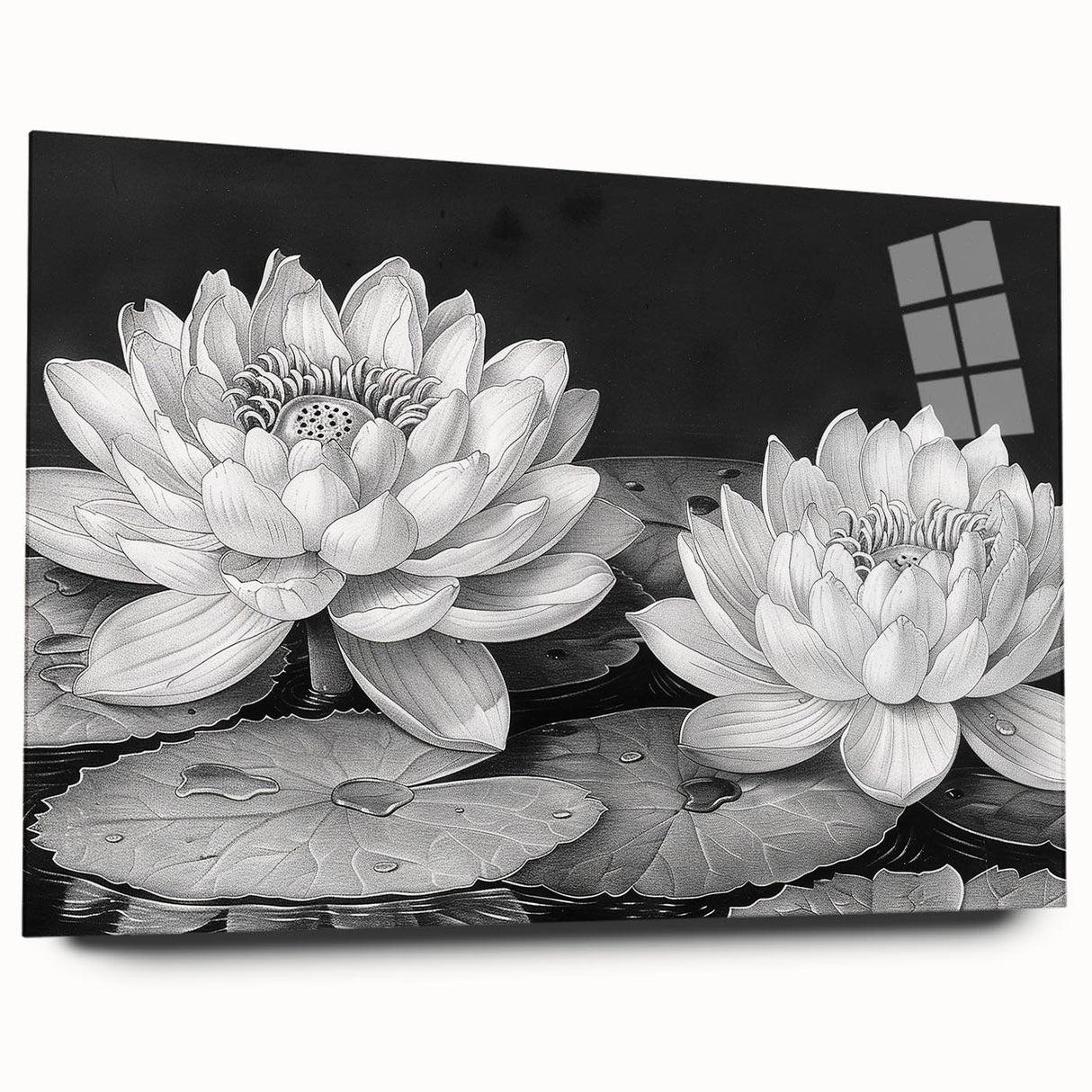 Vibrant close-up of a colorful floral canvas print showcasing intricate details of blooming flowers in rich hues, ideal for home decor enhancement.