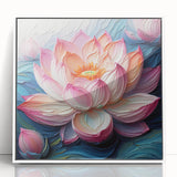 Vibrant floral canvas print showcasing a colorful bouquet of various flowers, featuring rich textures and detailed brushwork, perfect for home decor.