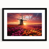 Vibrant floral canvas artwork showcasing a detailed arrangement of colorful flowers in a textured design, perfect for home decor or art enthusiasts.