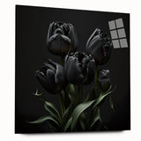 Vibrant floral canvas artwork showcasing a colorful arrangement of various flowers with intricate details, perfect for home decor or as a unique gift.