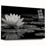Vibrant floral wall art canvas print showcasing detailed blossoms in rich colors, perfect for home decor. Ideal for adding a touch of nature-inspired elegance to any room.