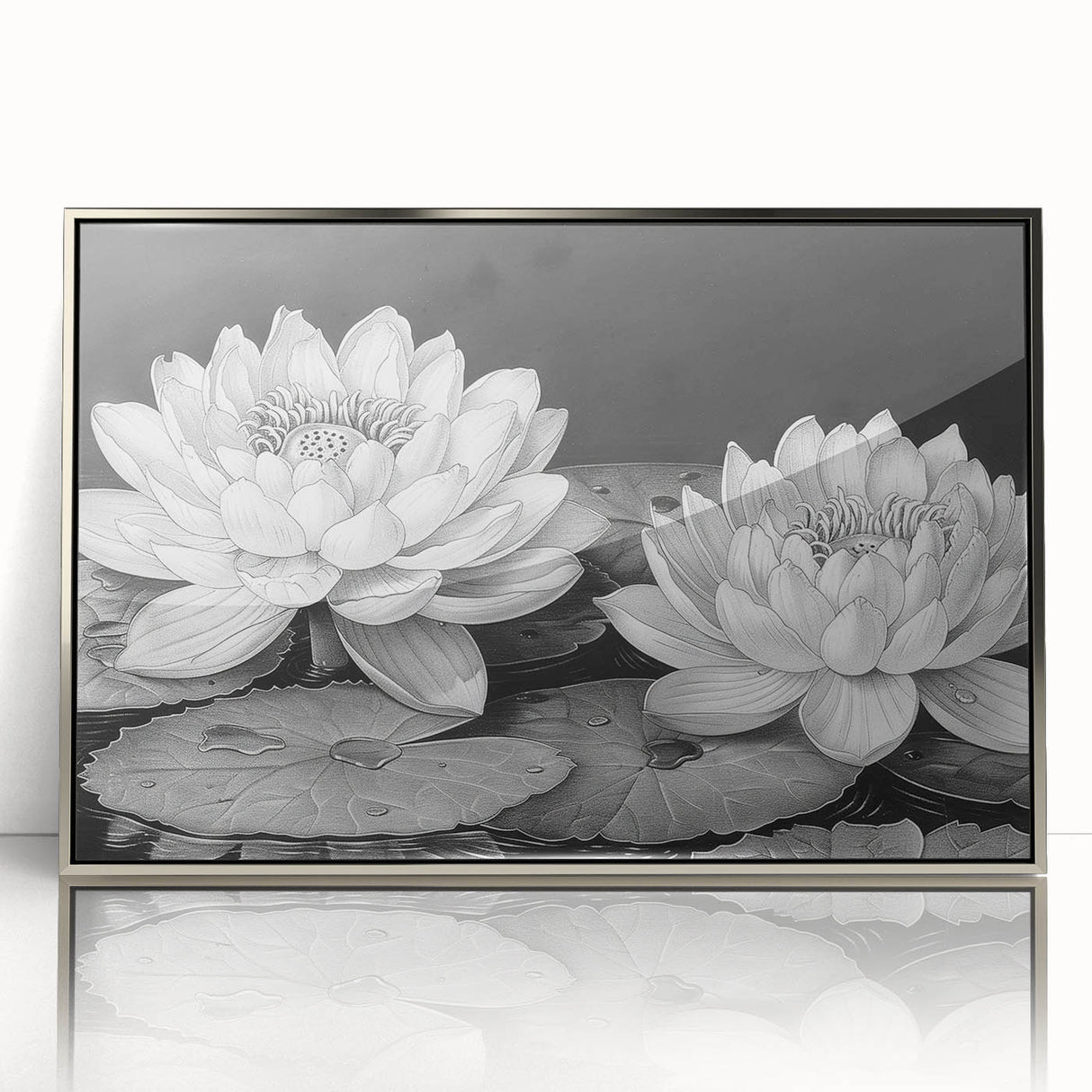 Vibrant floral canvas print showcasing a colorful arrangement of blooming flowers, perfect for enhancing home decor with a touch of nature.