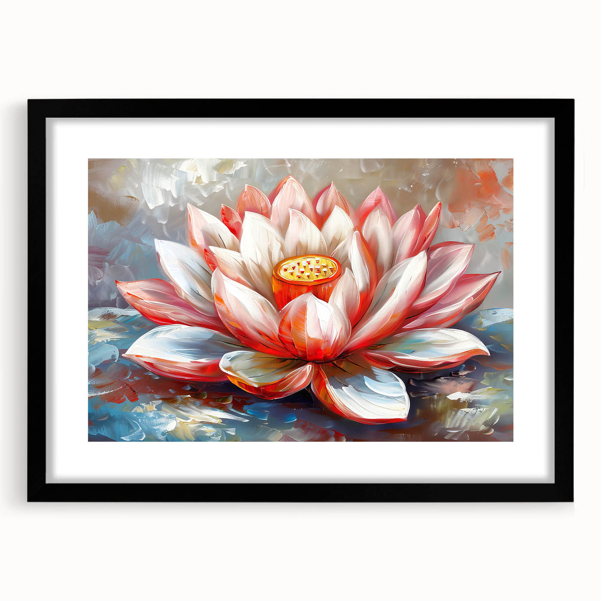 Vibrant floral canvas art print showcasing a colorful bouquet of assorted flowers in a modern style, perfect for home decor or wall enhancement.