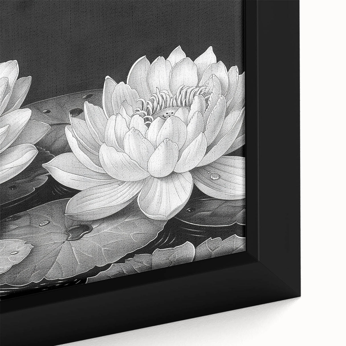 Vibrant floral canvas print showcasing a colorful arrangement of blooming flowers in various shades, ideal for brightening up any living space or office decor.