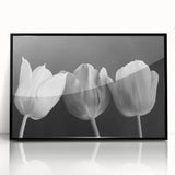 Vibrant floral canvas print showcasing a colorful bouquet of wildflowers in a textured design, ideal for home decor. Packaged securely in a protective tube.
