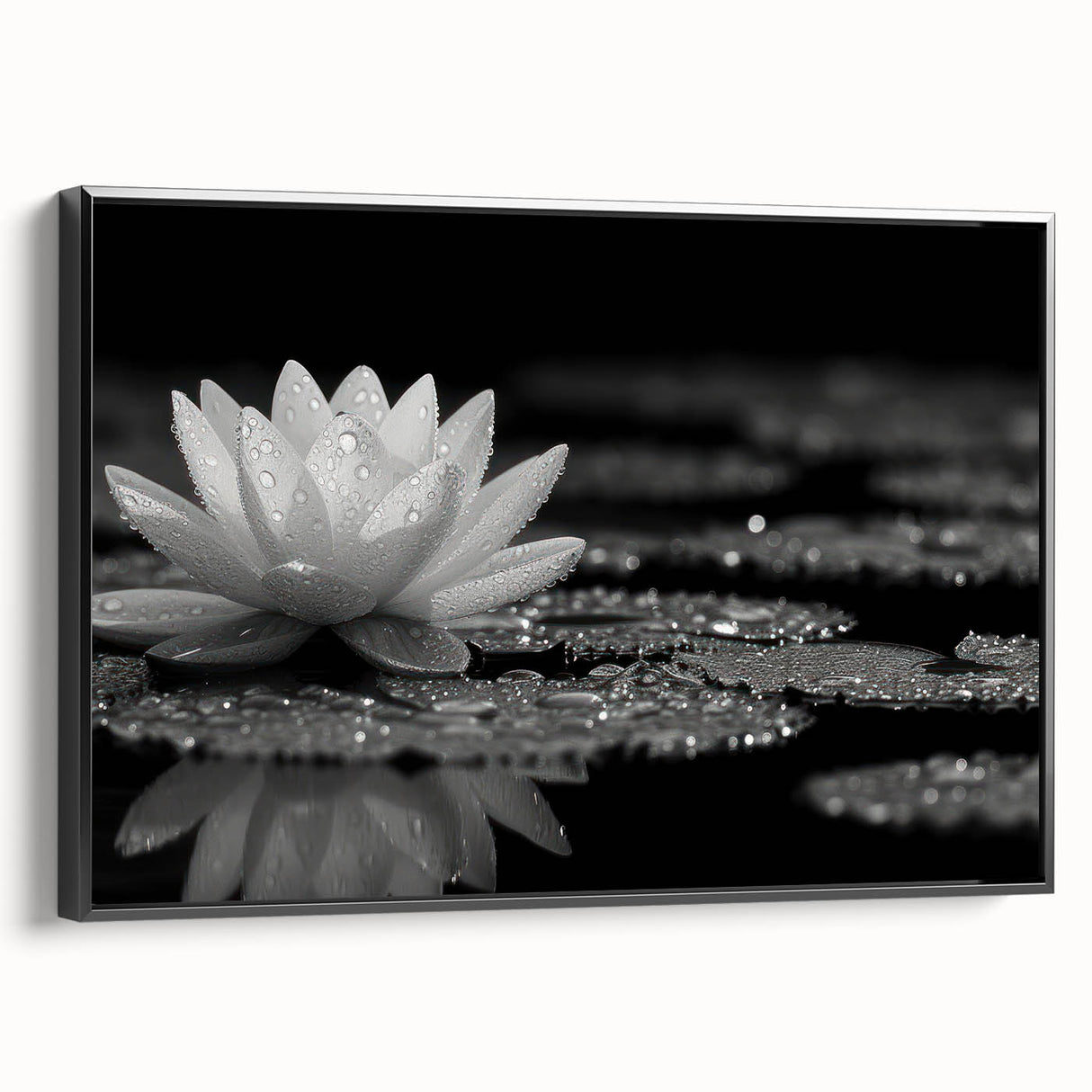 Vibrant floral canvas artwork featuring intricate details and bold colors, showcasing a stunning design ideal for home decor and artistic displays.