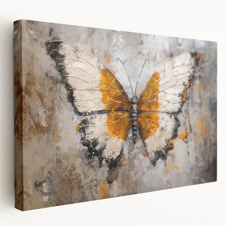 Close-up of a vibrant insect illustration showcasing intricate details and vivid colors, ideal for nature enthusiasts and decor lovers, displayed on a textured background.