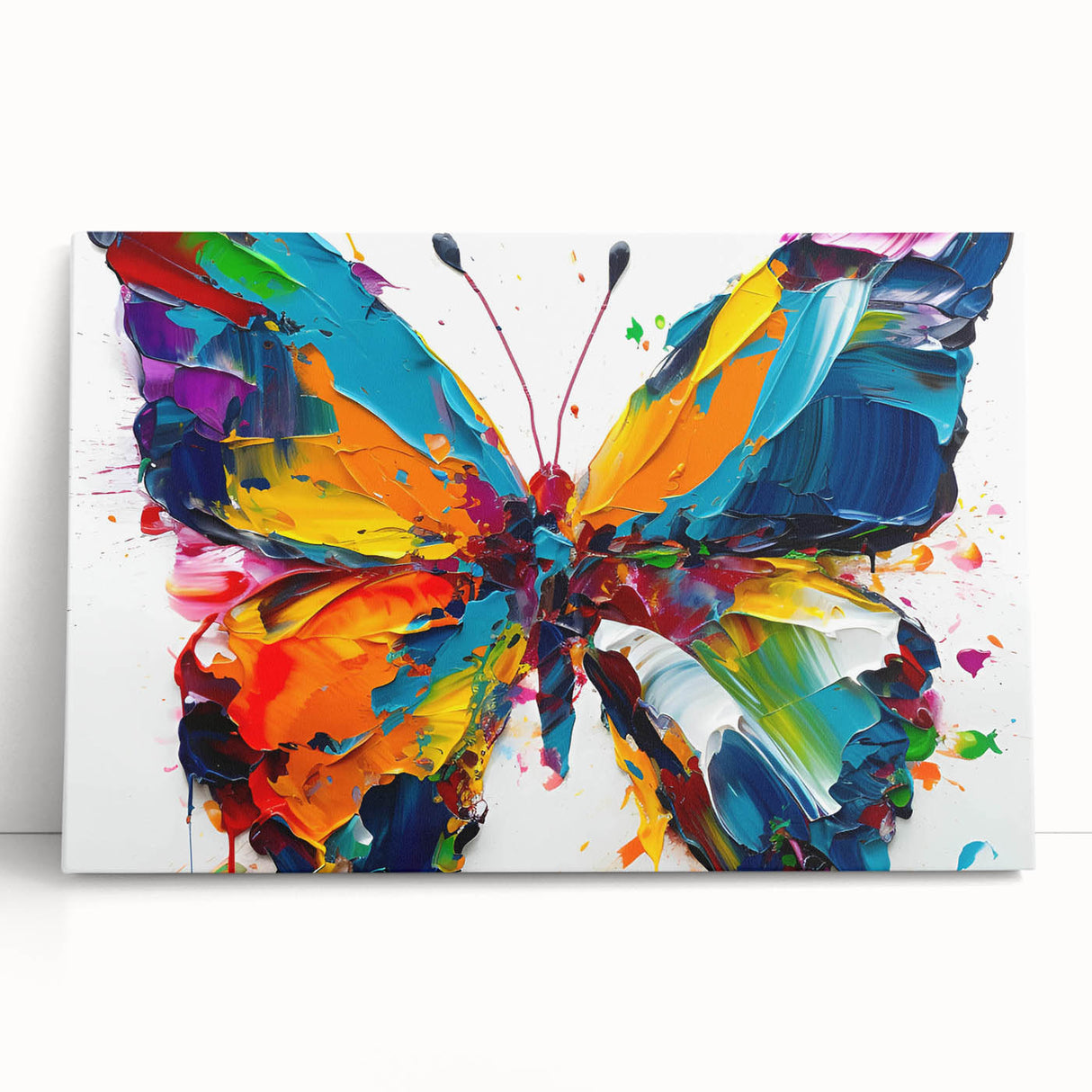 Colorful illustration of a vibrant insect with intricate detailing, set against a dark background, showcasing nature's beauty and artistic craftsmanship.