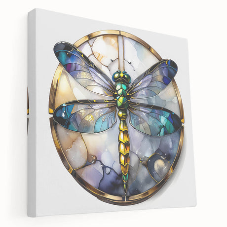 Detailed close-up of a vibrant insect illustration showcasing intricate patterns and colors on a textured background, ideal for nature enthusiasts and art collectors.