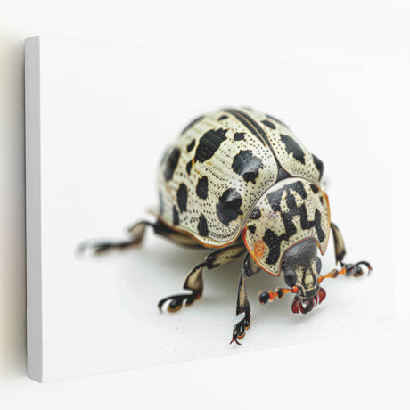 Detailed close-up of a vibrant insect illustration showcasing intricate patterns and colors, suitable for nature-themed decor or educational purposes. The artwork emphasizes the beauty and diversity of insects, making it a captivating addition to any collection.