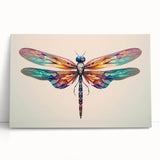 Colorful close-up of a vibrant insect illustration showcasing intricate details, ideal for educational purposes or nature-inspired decor. Perfect for art enthusiasts and nature lovers.