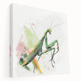 Close-up of a vibrant insect illustration showcasing intricate details, including vivid colors and unique patterns, ideal for nature-themed decor or educational purposes.