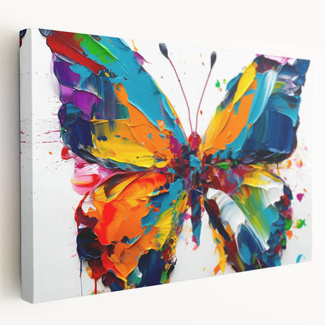 Colorful close-up of a vibrant insect illustration showcasing intricate details of wings and body patterns, ideal for educational or decorative purposes.