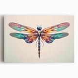 Close-up of a vibrant insect illustration showcasing intricate details and vivid colors, designed for educational purposes or decorative use in nature-themed spaces.