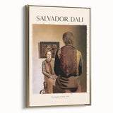 Landscape painting on canvas featuring a serene lake scene in muted earth tones, ideal for bedroom wall art.