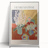 Large art print featuring a mid-century modernist abstract design in muted earth tones, ideal for nursery wall decor.