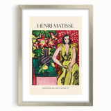 Abstract art print featuring swirling blue and white patterns on canvas, suitable for modern bedroom or dining room decor.