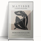 Large art print of a mid-century modernist abstract design in soft blue and pink tones, ideal for nursery wall decor.