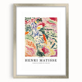 Abstract art print featuring swirling shades of blue and white on a canvas, suitable for bedroom or dining room decor.