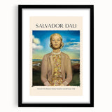 Extra large, colorful abstract art print on canvas with textured brush strokes, ideal for living room decor.