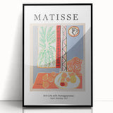 Large abstract wall art featuring swirling blue and gold patterns on canvas, suitable for modern living room decor.