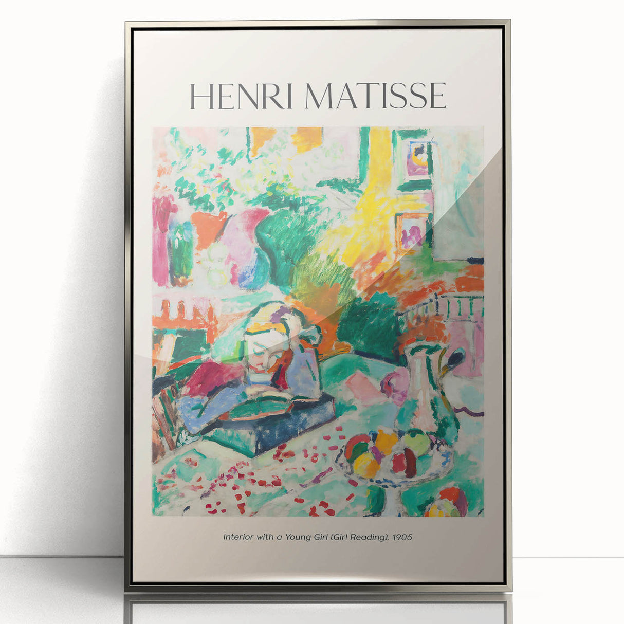 Art Deco poster featuring geometric patterns in muted gold and black on canvas, suitable for modern nursery wall decor.