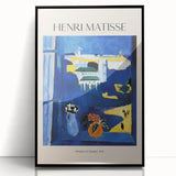 Large abstract wall art featuring a mid-century modernist design in muted earth tones on canvas.