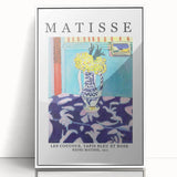 Large art print of a mid-century modernist abstract design in muted earth tones on canvas, suitable for nursery wall decor.