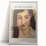 Large art print featuring a mid-century modernist abstract design in pastel shades, ideal for nursery wall art.