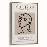 Vintage poster art featuring a large, colorful abstract design on a black background, ideal for living room decor.