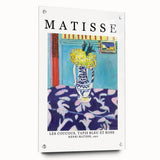 Large abstract wall art featuring swirling blue and gray tones on canvas.