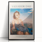 Large abstract wall art, featuring swirling blue and gray tones on canvas, ideal for modern living room decor.