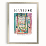 Abstract art print featuring swirling blue and gray tones on canvas, suitable for modern dining or bedroom decor.