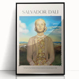 Large abstract wall art featuring swirling blue and gray tones on canvas, ideal for modern living room decor.