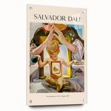 Large abstract wall art on canvas featuring swirling blue and gray tones, ideal for modern bedroom or dining room decor.