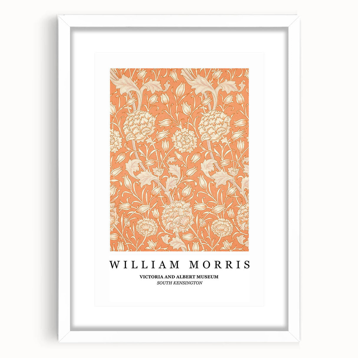 Abstract art print featuring swirling blue and gray tones on a rolled canvas, suitable for dining room decor.