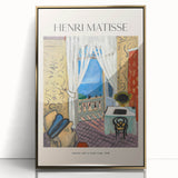 Mid-century modernist art featuring geometric shapes in muted earth tones on canvas, ideal for nursery wall art.