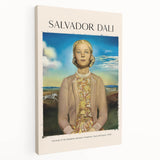 Abstract kitchen art on large canvas featuring swirling blue and white patterns, ideal for modern kitchen decor.