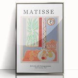 Art deco poster featuring geometric shapes in muted gold and navy, printed on acrylic, suitable for nursery wall decor.