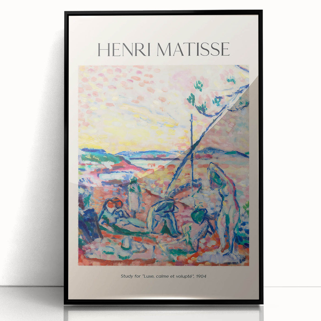 Large abstract wall art featuring swirling blue and gold patterns on canvas, ideal for modern art wall decor.