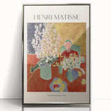 Art deco poster featuring geometric shapes in muted gold and navy blue on canvas, suitable for modern nursery wall decor.