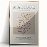 Mid-century modernist art deco poster in muted gray and blue tones on canvas, suitable for nursery wall decor.