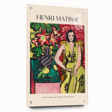 Large abstract wall art in vibrant blue and gold shades on canvas, ideal for modern bedroom or dining room decor.