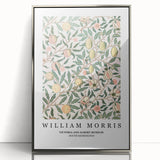 Mid-century modernist art poster featuring geometric shapes in muted earth tones, ideal for nursery wall art.