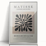 Mid-century modernist art print featuring geometric shapes in pastel shades on canvas.