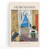 Large black and white abstract canvas print, featuring fluid geometric shapes, ideal for kitchen wall art.