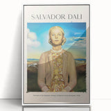 Art deco poster featuring geometric shapes in muted gold and teal, printed on canvas, suitable for nursery wall decor.