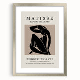 Abstract art print featuring swirling blue and gray tones on canvas, ideal for modern bedroom or dining room decor.