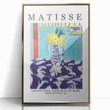 Mid-century modernist art poster featuring geometric shapes in muted pastel shades, ideal for nursery wall art.